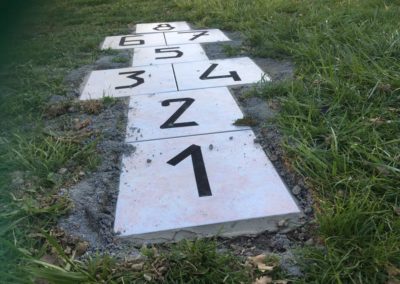 Il gioco della serttimana  all'aperto